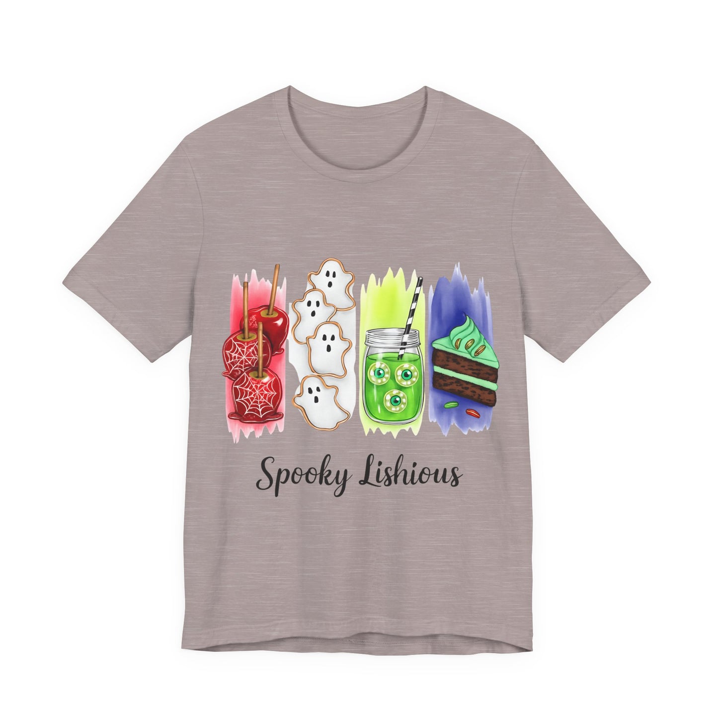 Spooky Lishious Unisex Tee, Halloween Shirt, Funny Tee, Seasonal Apparel, Party Wear, Gift Idea