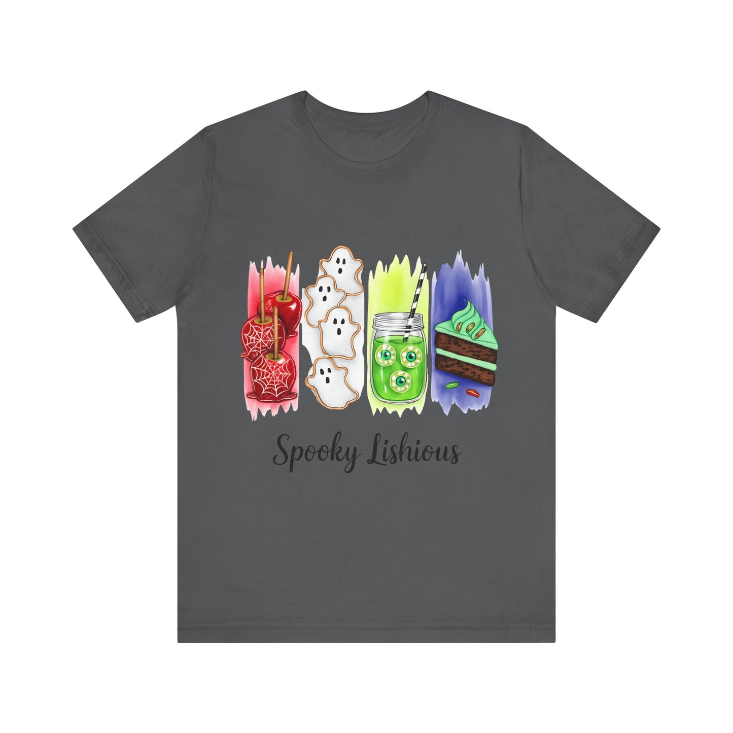 Spooky Lishious Unisex Tee, Halloween Shirt, Funny Tee, Seasonal Apparel, Party Wear, Gift Idea