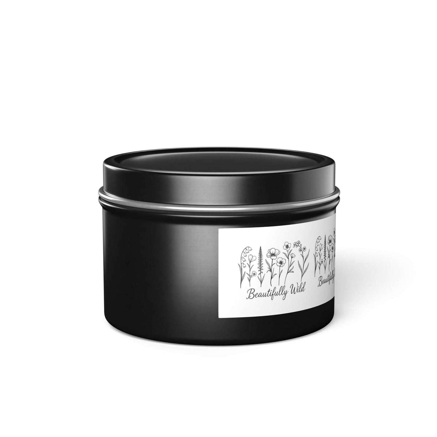 Beautifully Wild Tin Candles | Eco-Friendly Soy Candles for Home Decor, Gifts, Relaxation, Aromatherapy, Self-Care