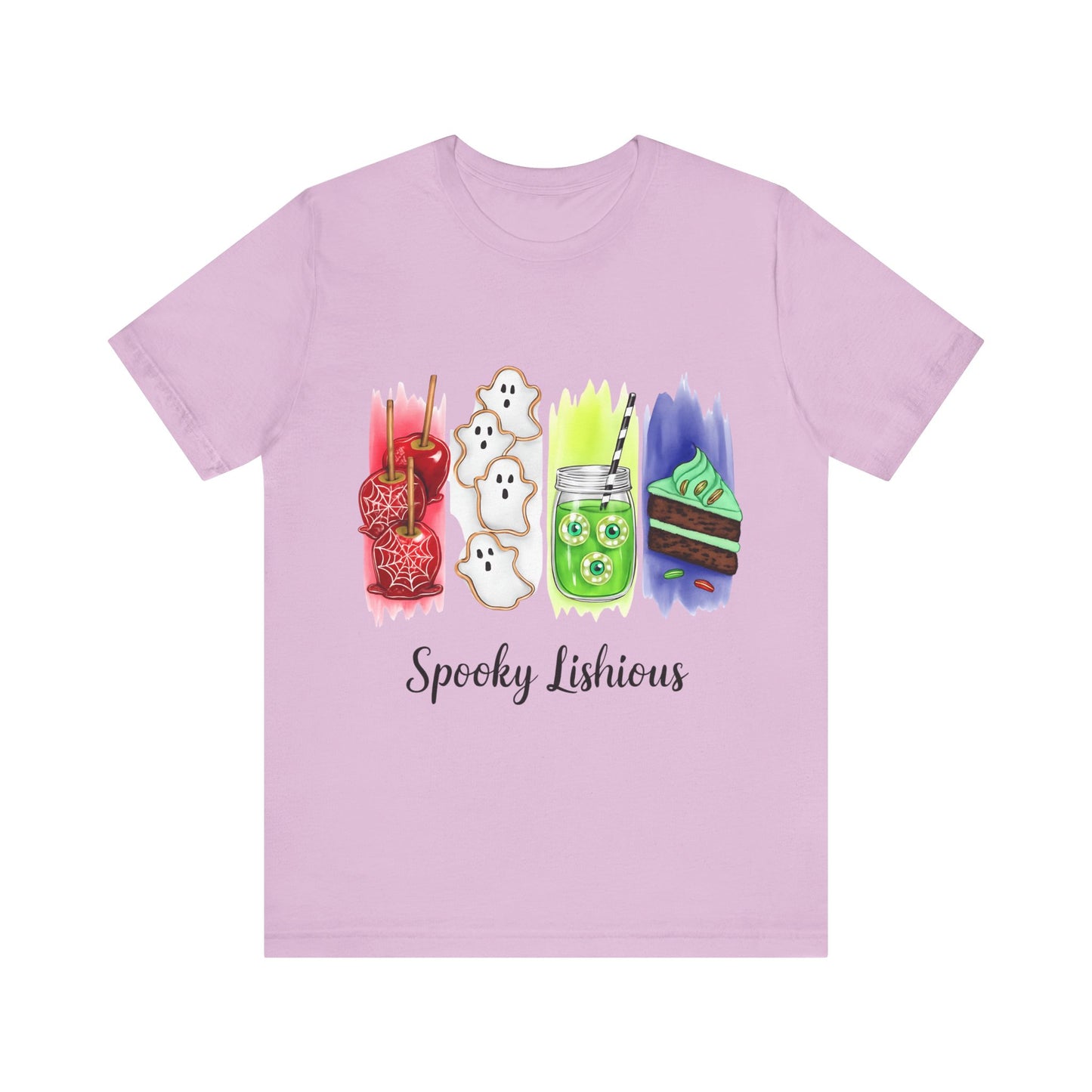 Spooky Lishious Unisex Tee, Halloween Shirt, Funny Tee, Seasonal Apparel, Party Wear, Gift Idea