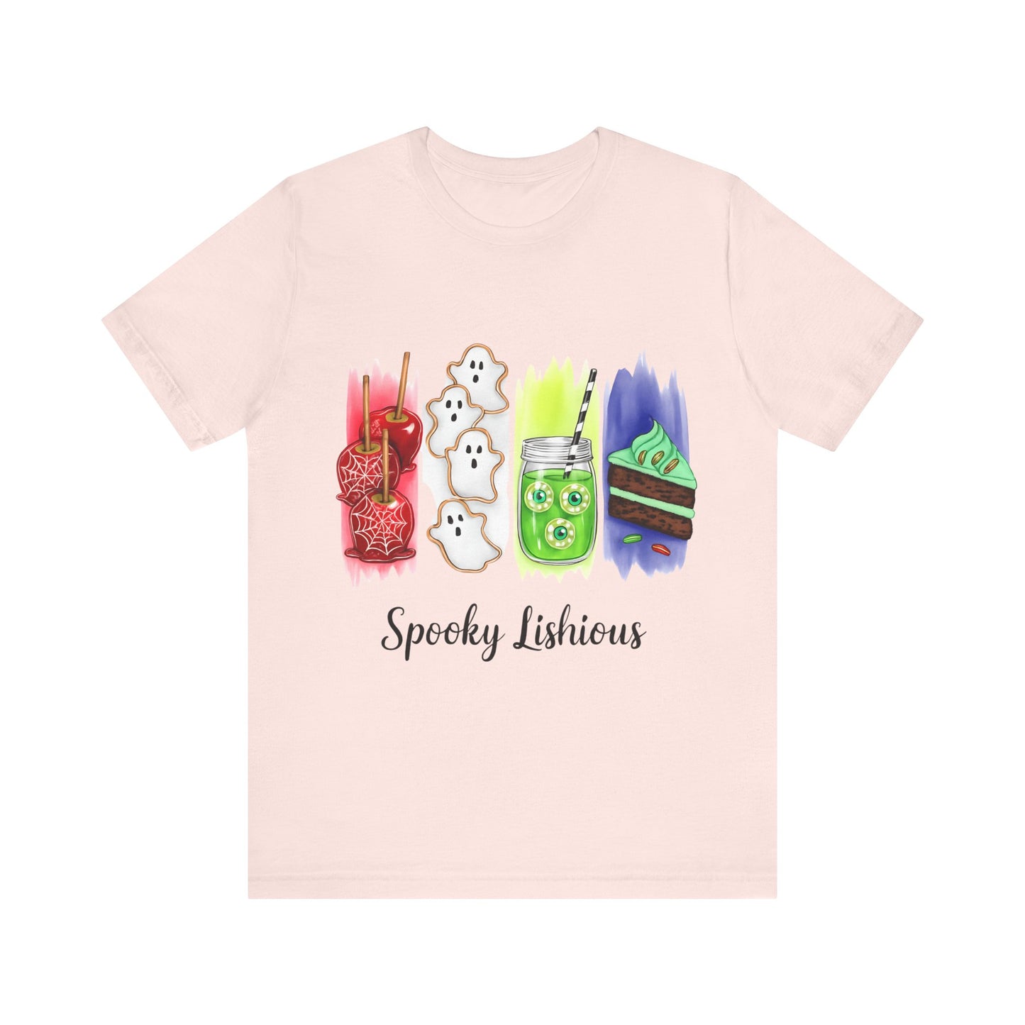 Spooky Lishious Unisex Tee, Halloween Shirt, Funny Tee, Seasonal Apparel, Party Wear, Gift Idea