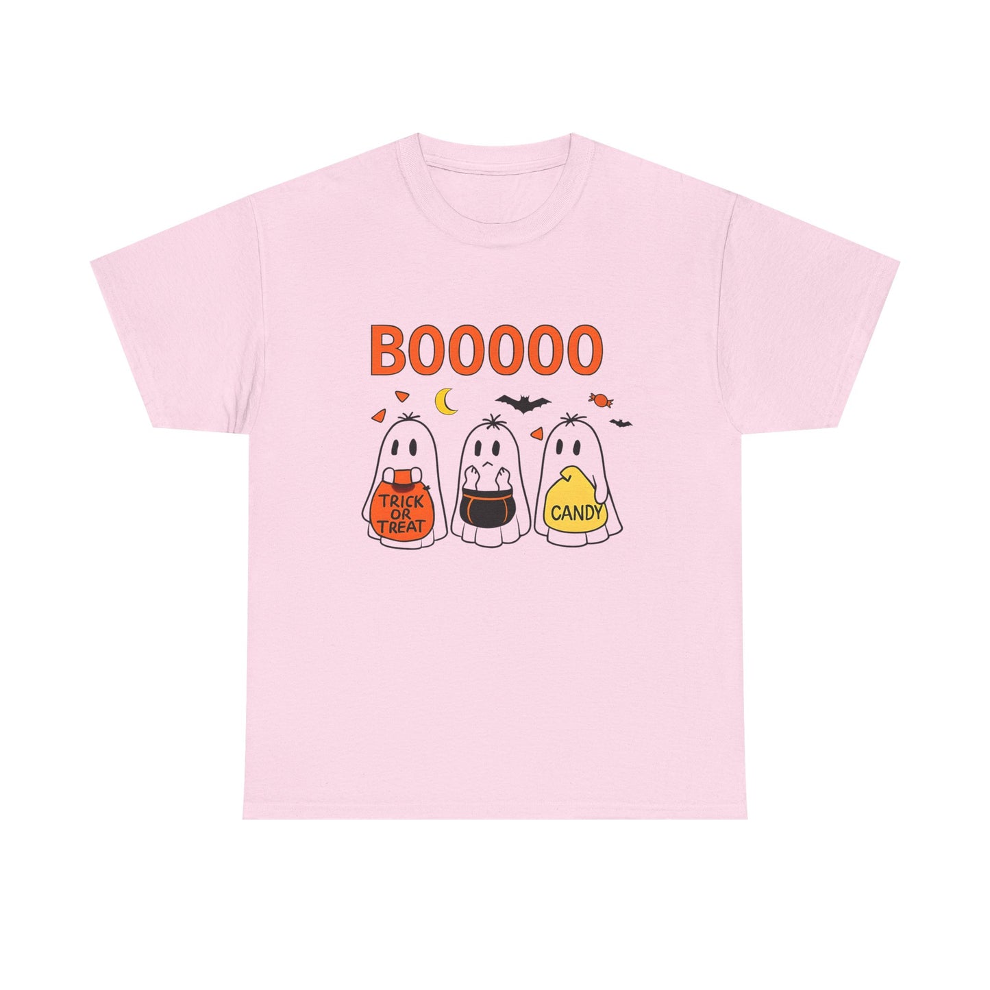 Halloween Ghost Tee, Boo T-Shirt, Trick or Treat Apparel, Unisex Halloween Shirt, Spooky Season Outfit, Fun Fall Fashion