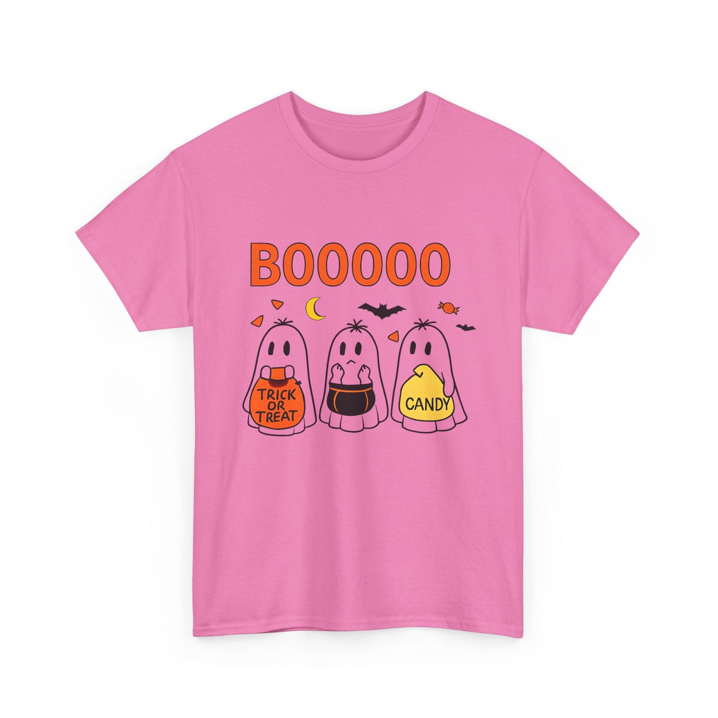 Halloween Ghost Tee, Boo T-Shirt, Trick or Treat Apparel, Unisex Halloween Shirt, Spooky Season Outfit, Fun Fall Fashion