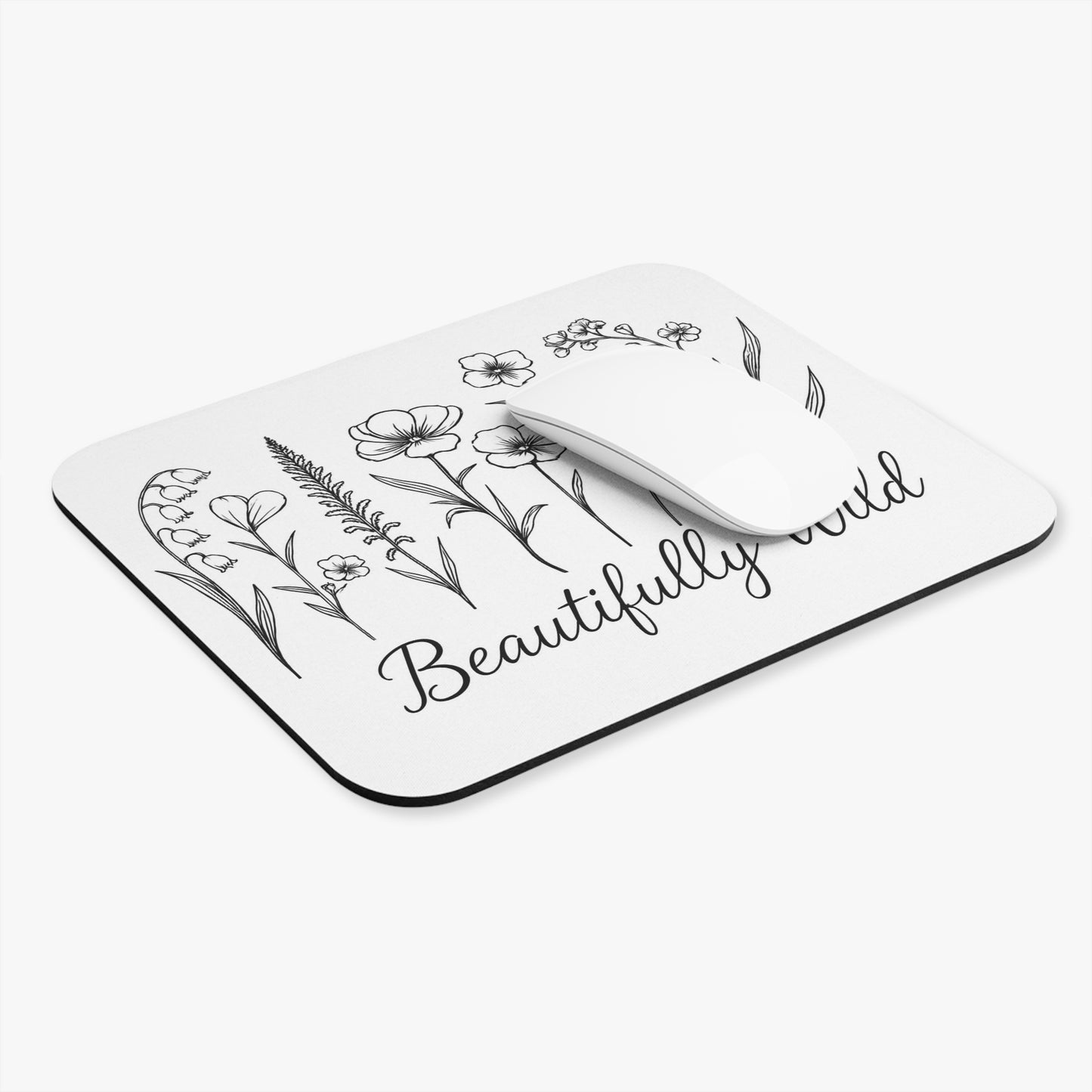 Beautifully Wilf Mouse Pad (Rectangle)