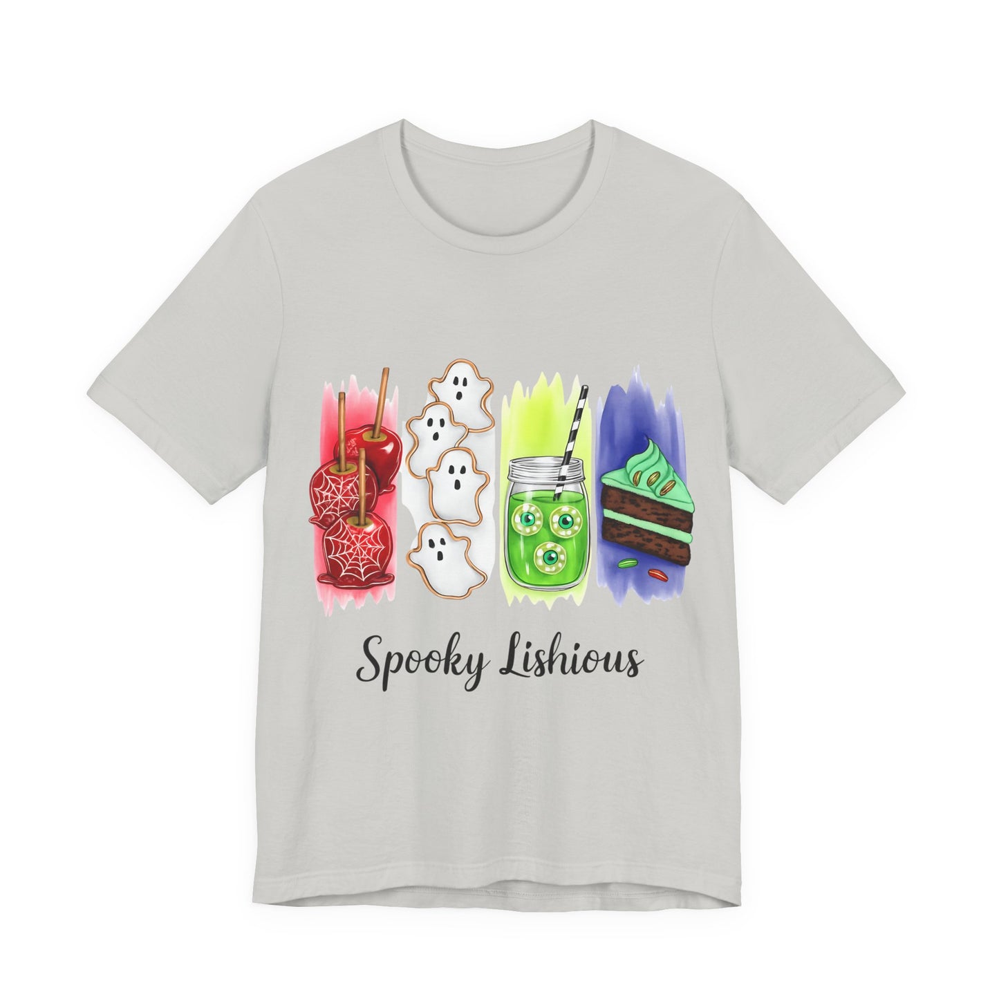 Spooky Lishious Unisex Tee, Halloween Shirt, Funny Tee, Seasonal Apparel, Party Wear, Gift Idea