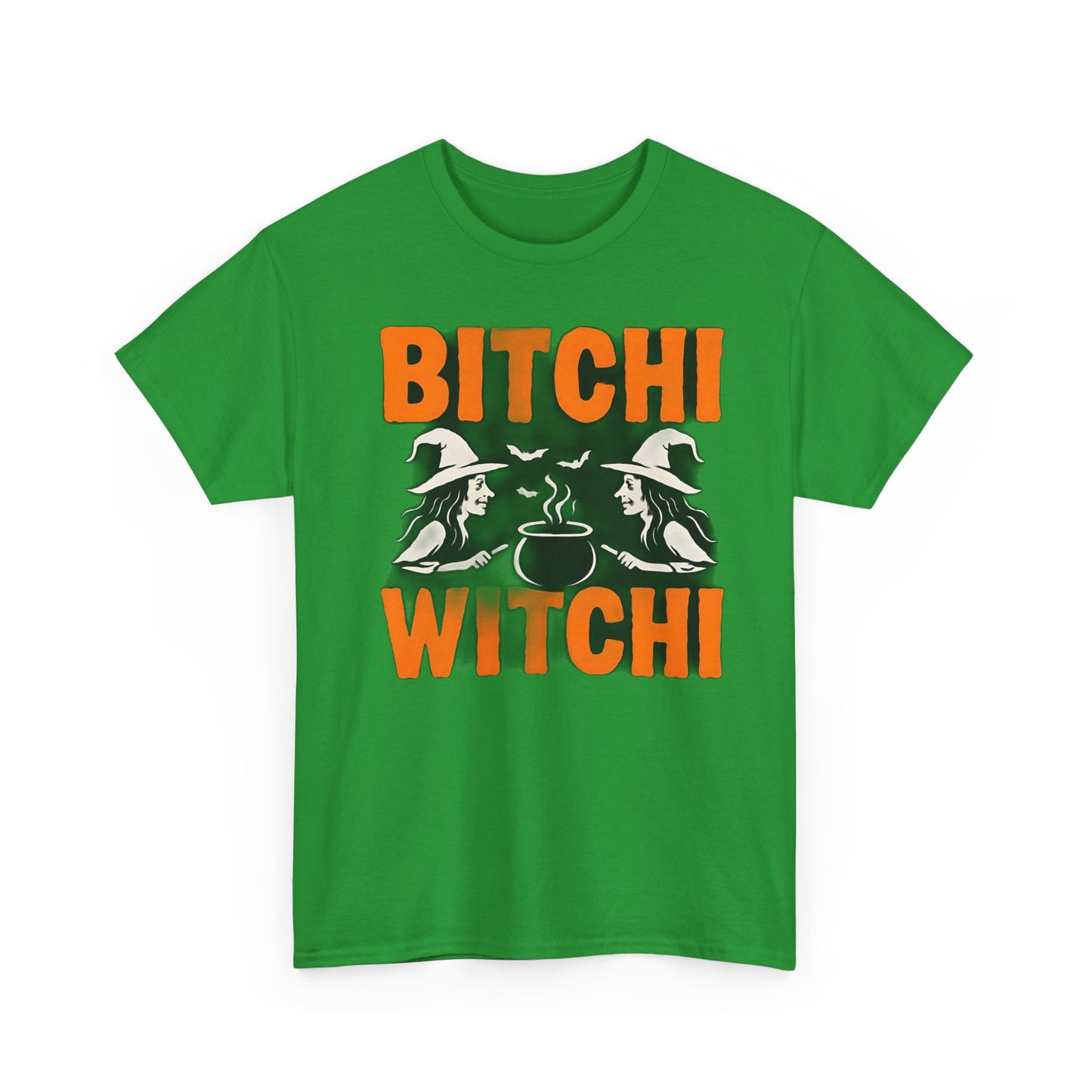 Bitchi Witchi Halloween Shirt, Funny Tee for Witch Lovers, Spooky Gift, Casual Everyday Wear