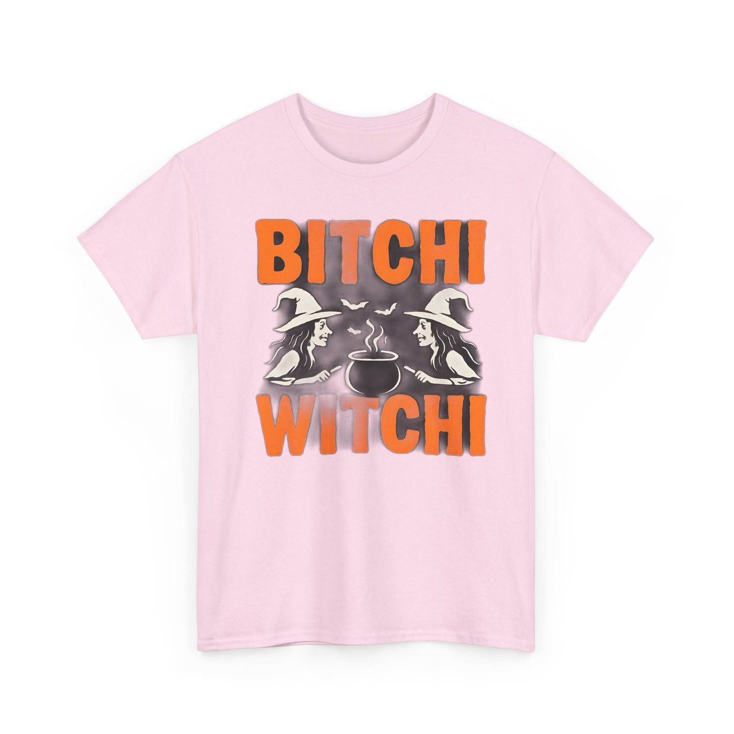 Bitchi Witchi Halloween Shirt, Funny Tee for Witch Lovers, Spooky Gift, Casual Everyday Wear