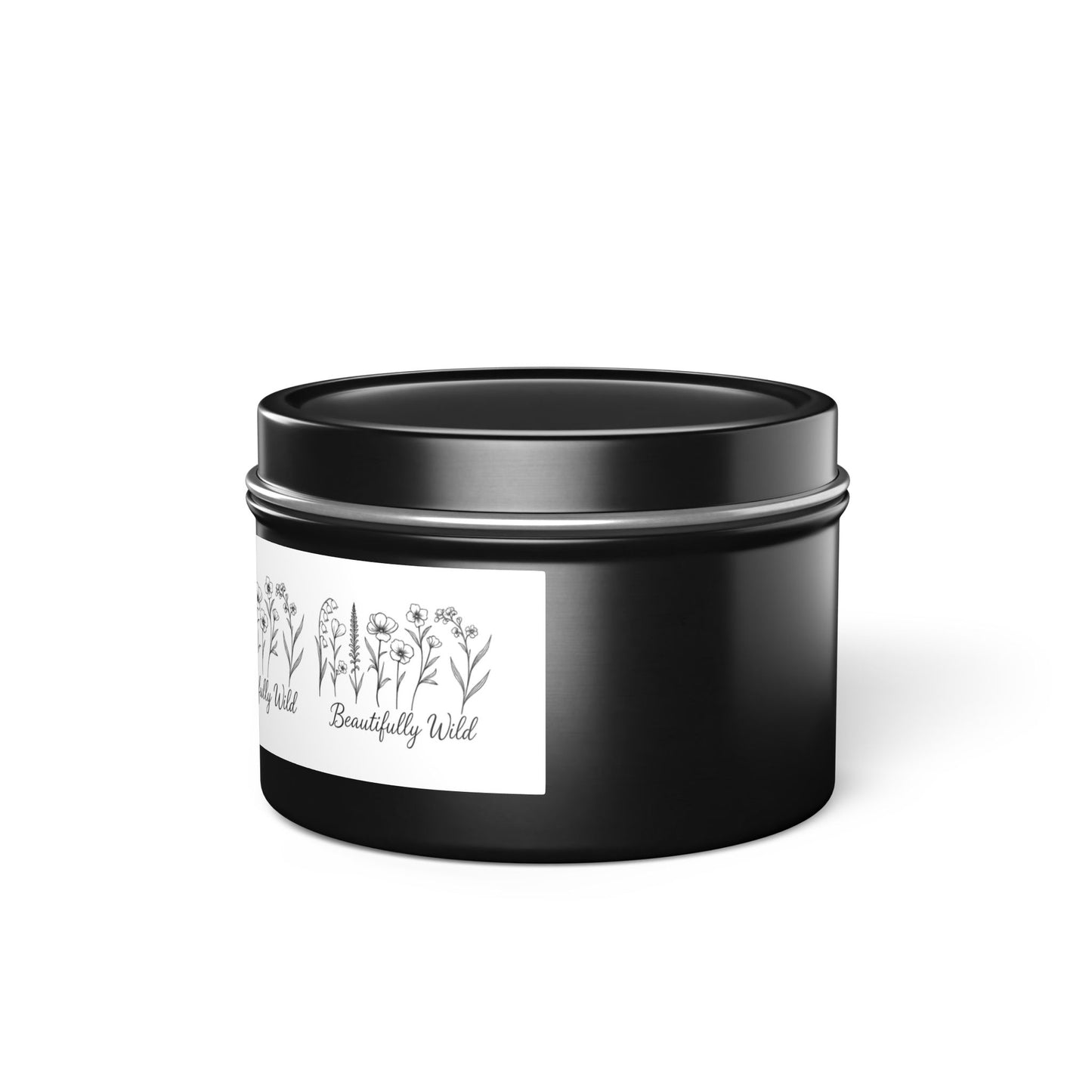 Beautifully Wild Tin Candles | Eco-Friendly Soy Candles for Home Decor, Gifts, Relaxation, Aromatherapy, Self-Care