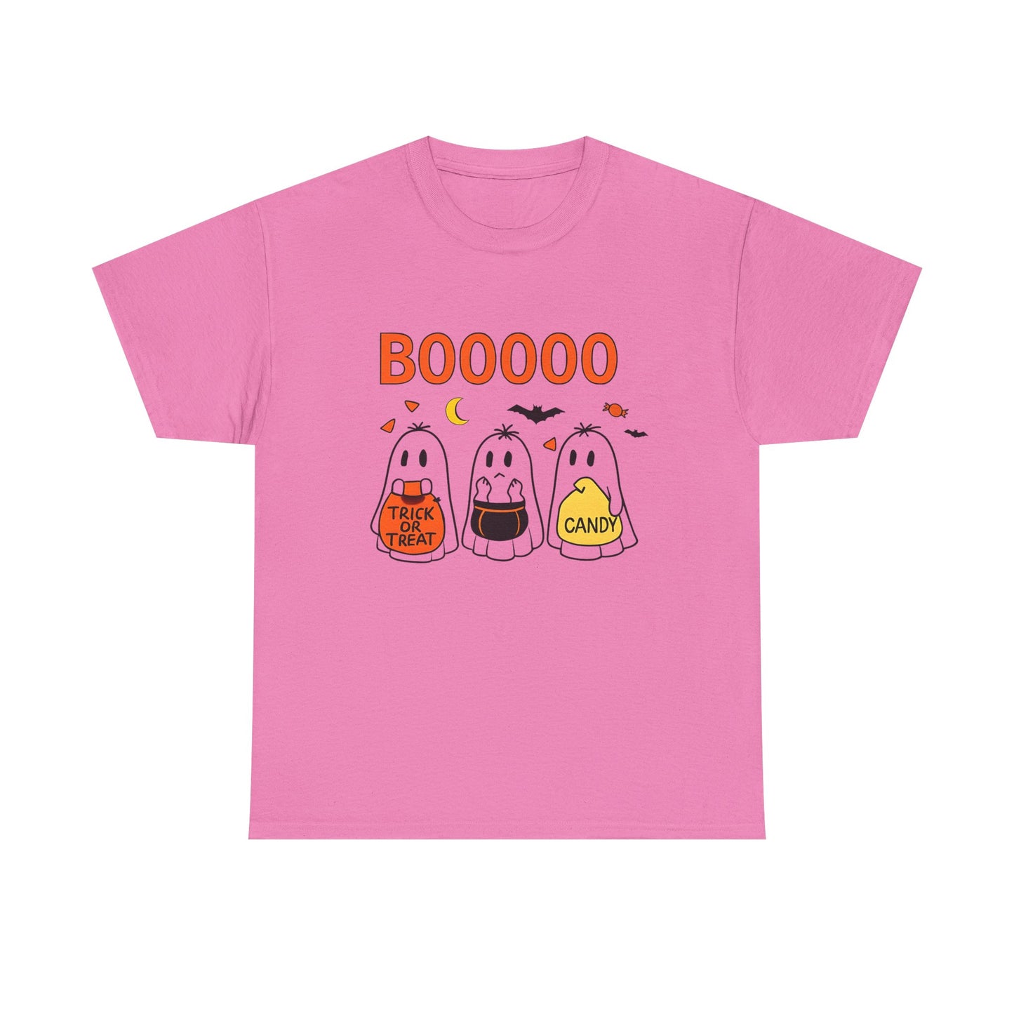 Halloween Ghost Tee, Boo T-Shirt, Trick or Treat Apparel, Unisex Halloween Shirt, Spooky Season Outfit, Fun Fall Fashion