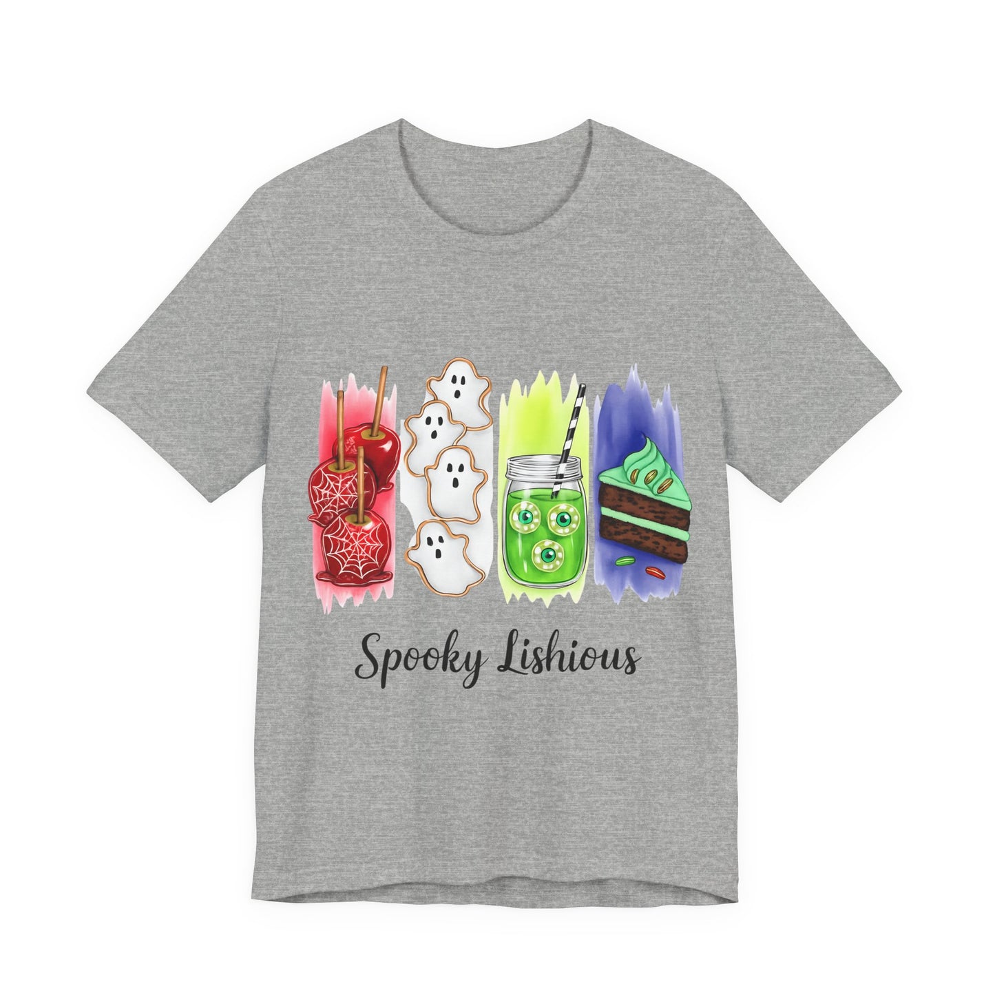 Spooky Lishious Unisex Tee, Halloween Shirt, Funny Tee, Seasonal Apparel, Party Wear, Gift Idea