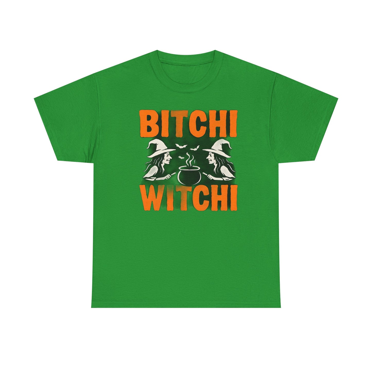 Bitchi Witchi Halloween Shirt, Funny Tee for Witch Lovers, Spooky Gift, Casual Everyday Wear