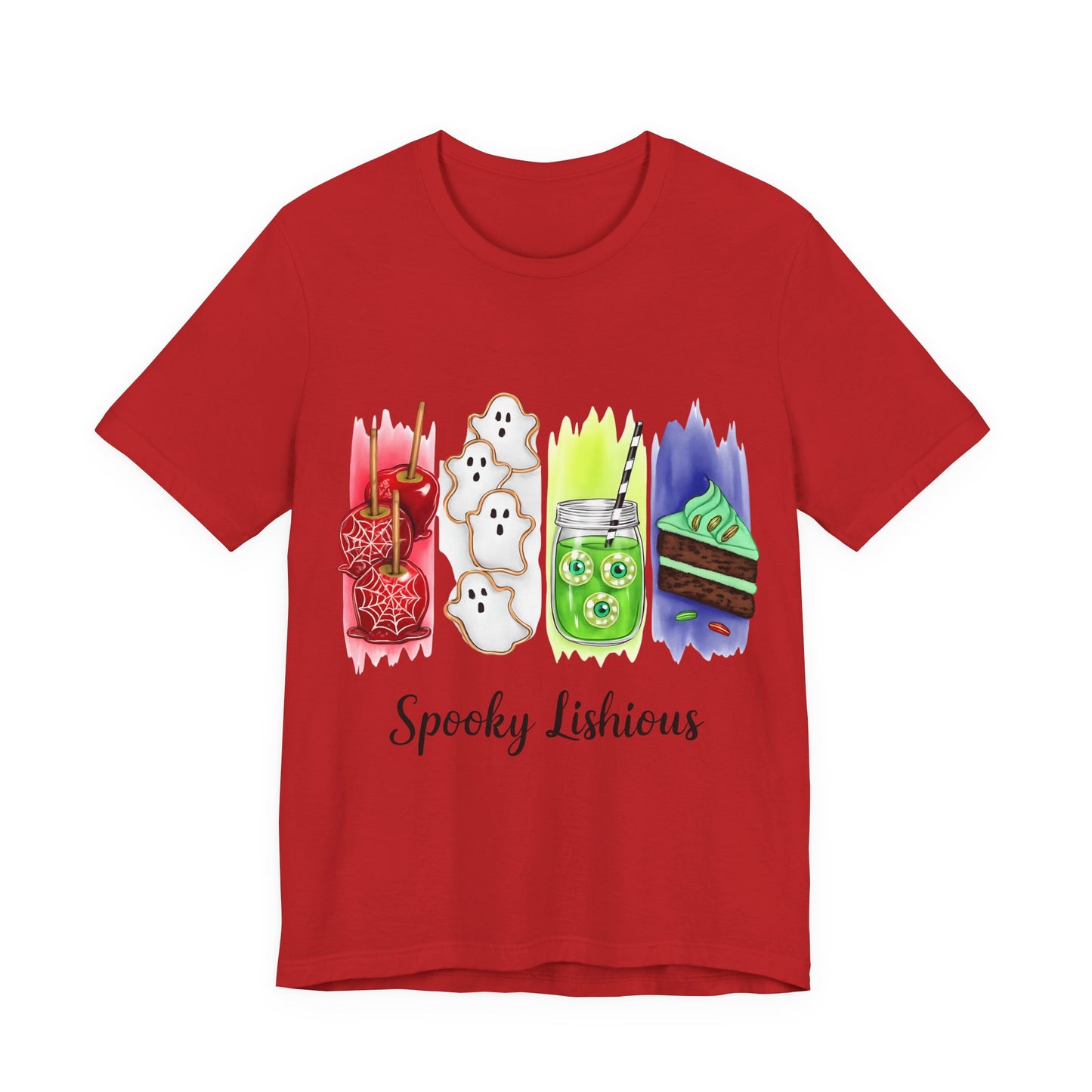 Spooky Lishious Unisex Tee, Halloween Shirt, Funny Tee, Seasonal Apparel, Party Wear, Gift Idea