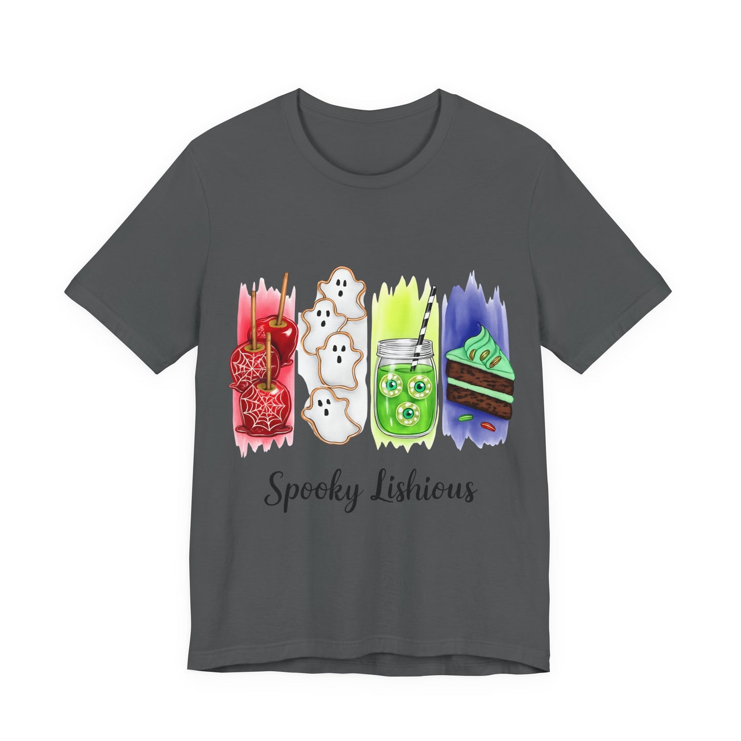 Spooky Lishious Unisex Tee, Halloween Shirt, Funny Tee, Seasonal Apparel, Party Wear, Gift Idea