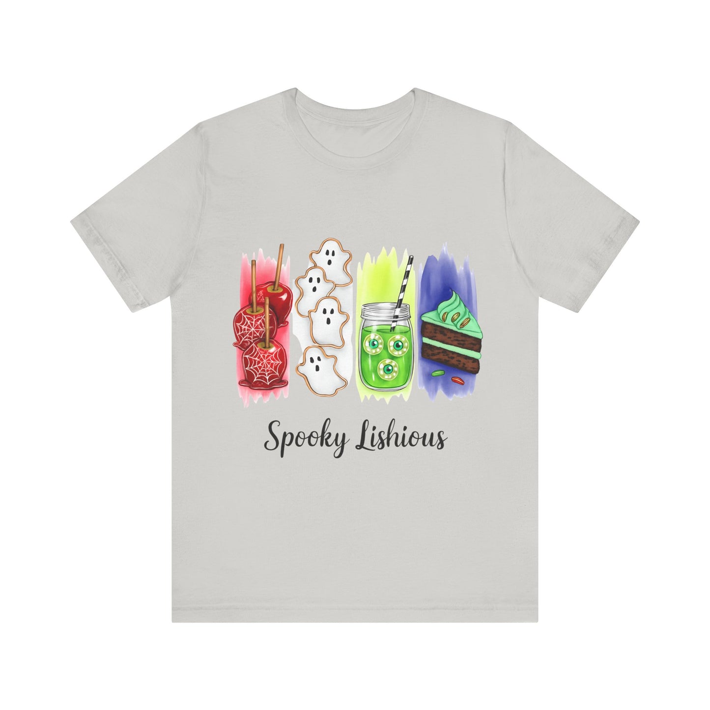 Spooky Lishious Unisex Tee, Halloween Shirt, Funny Tee, Seasonal Apparel, Party Wear, Gift Idea