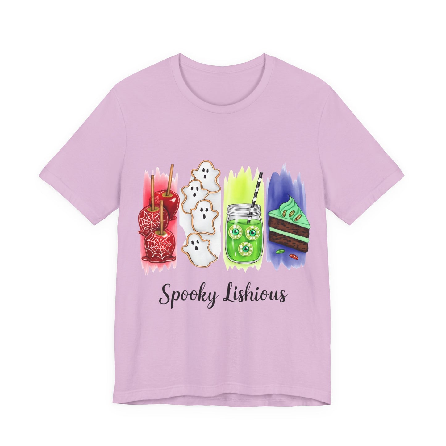 Spooky Lishious Unisex Tee, Halloween Shirt, Funny Tee, Seasonal Apparel, Party Wear, Gift Idea