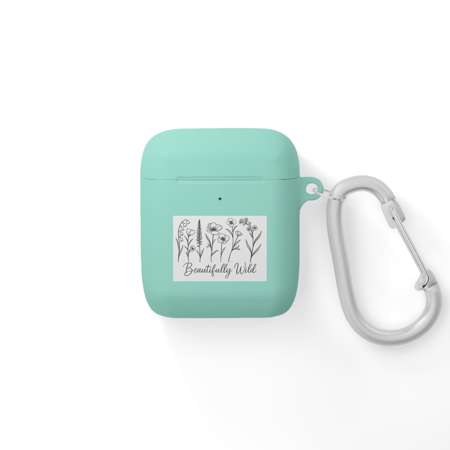 Beautifully Wild AirPods Case Cover | Floral Design | Gift for Music Lovers | Accessory for Nature Lovers | Stylish Protection