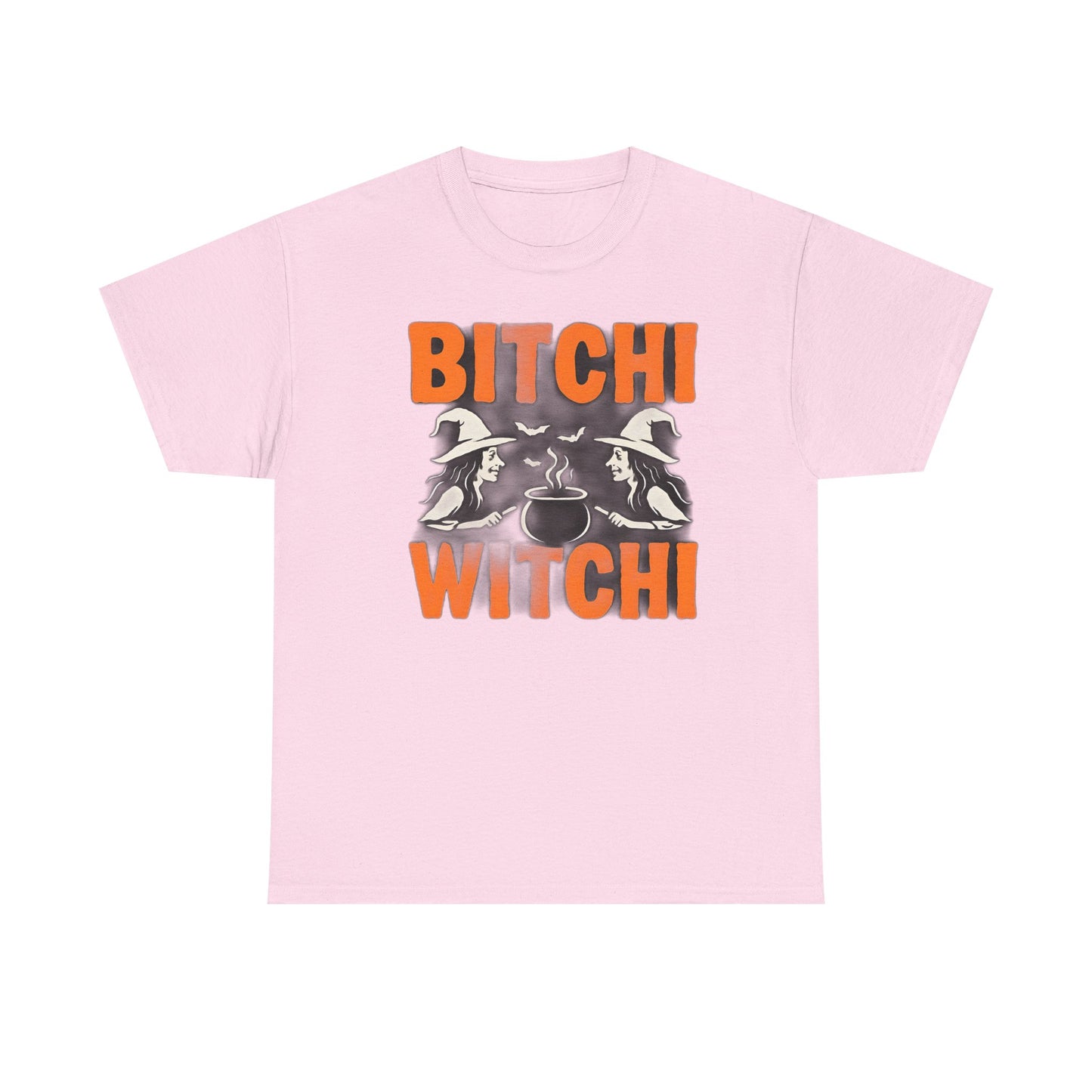 Bitchi Witchi Halloween Shirt, Funny Tee for Witch Lovers, Spooky Gift, Casual Everyday Wear