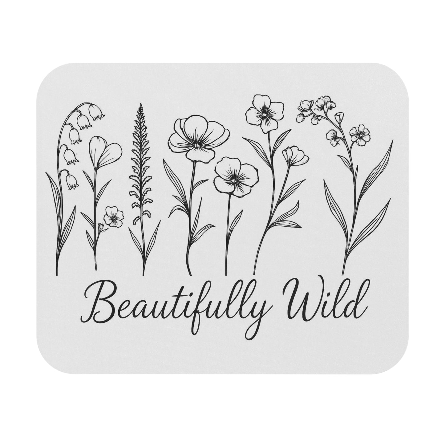 Beautifully Wilf Mouse Pad (Rectangle)