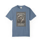 Moonrise Wolf T-shirt - Unisex Garment-Dyed Tee, Nature Lovers, Gift for Wolf Fans, Casual Wear, Unique Design, Outdoor Adventures