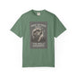 Moonrise Wolf T-shirt - Unisex Garment-Dyed Tee, Nature Lovers, Gift for Wolf Fans, Casual Wear, Unique Design, Outdoor Adventures
