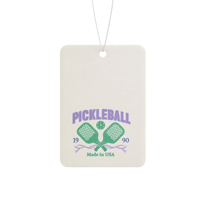 Pickleball Car Air Freshener, Fun Sports Gift, Home Aroma Diffuser, Unique Car Decoration, Sports Lover Accessory
