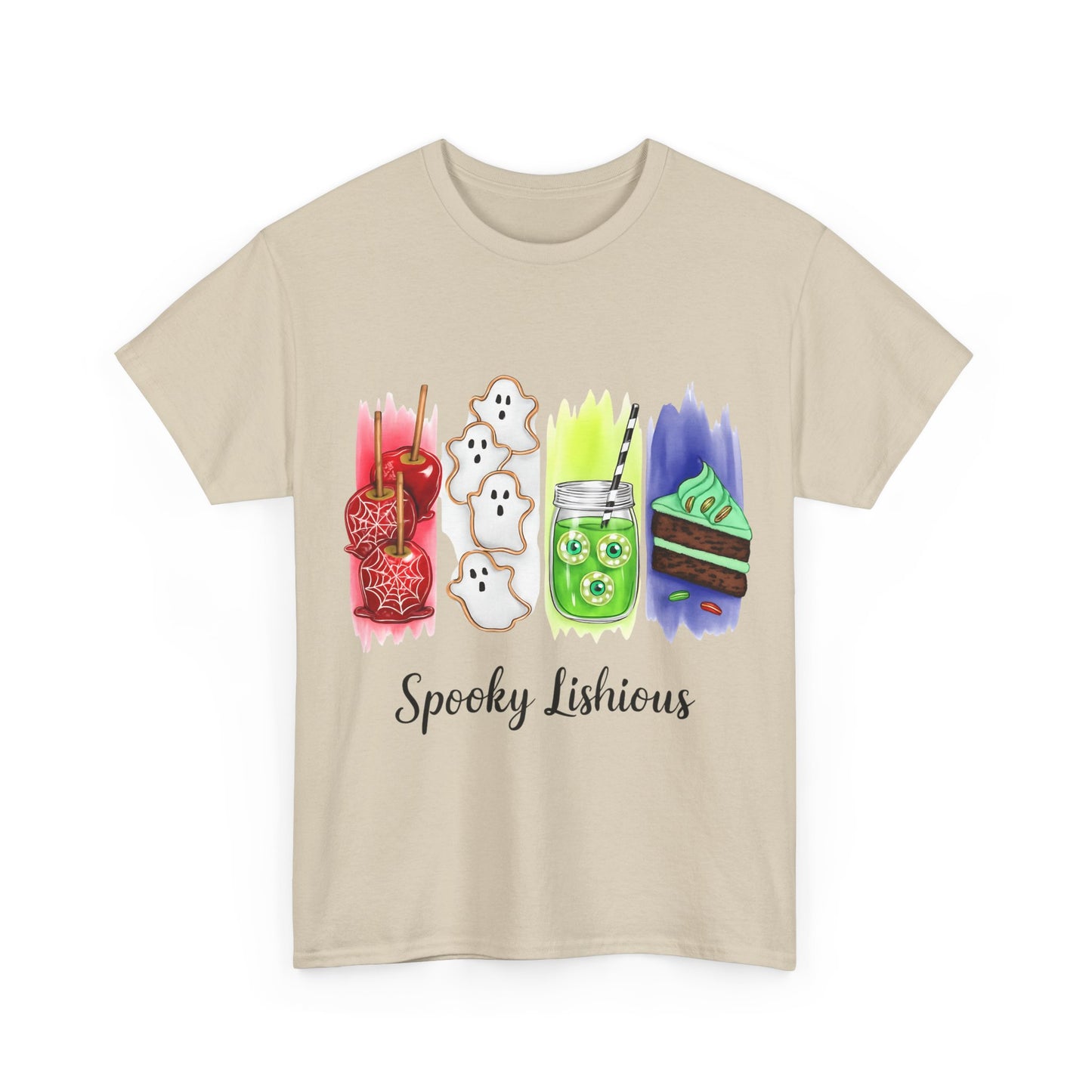 Spooky Lishious Unisex Heavy Cotton Tee | Halloween Fun Shirt, Festive Graphic Tee, Fall Apparel, Ghosts & Treats Design, Gift for [...]