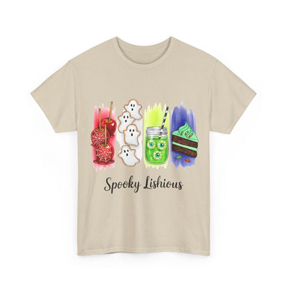 Spooky Lishious Unisex Heavy Cotton Tee | Halloween Fun Shirt, Festive Graphic Tee, Fall Apparel, Ghosts & Treats Design, Gift for [...]
