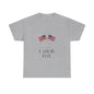 Labor Day Unisex Heavy Cotton Tee, Casual Tee, Holiday Apparel, Patriotic Shirt, USA Pride Tee, Gift for Labor Day