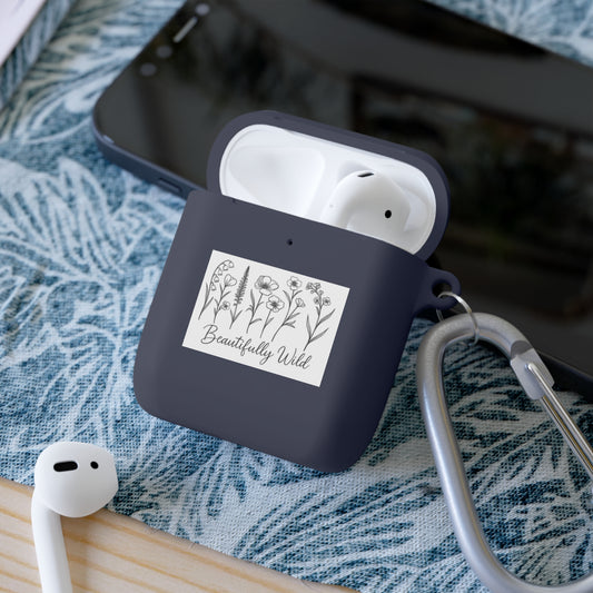 Beautifully Wild AirPods Case Cover | Floral Design | Gift for Music Lovers | Accessory for Nature Lovers | Stylish Protection