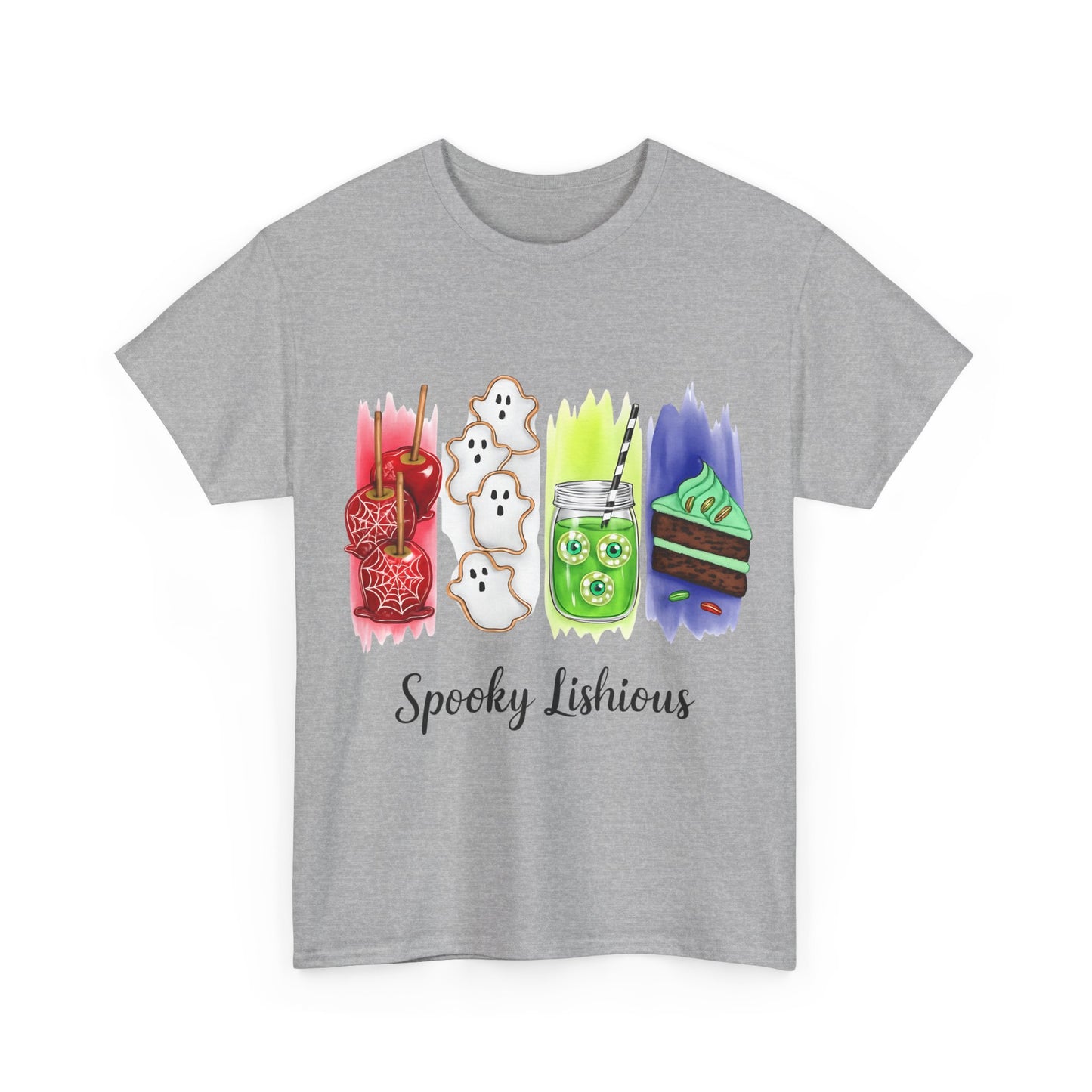 Spooky Lishious Unisex Heavy Cotton Tee | Halloween Fun Shirt, Festive Graphic Tee, Fall Apparel, Ghosts & Treats Design, Gift for [...]