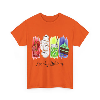 Spooky Lishious Unisex Heavy Cotton Tee | Halloween Fun Shirt, Festive Graphic Tee, Fall Apparel, Ghosts & Treats Design, Gift for [...]