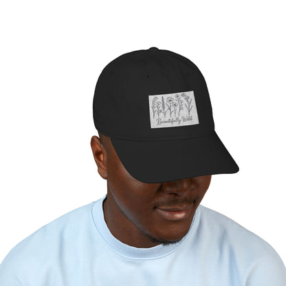 Beautifully Wild Organic Embroidered Baseball Cap - Stylish, Eco-Friendly Hat for Everyday Wear, Gifts, Outdoor Activities, Casual Sports