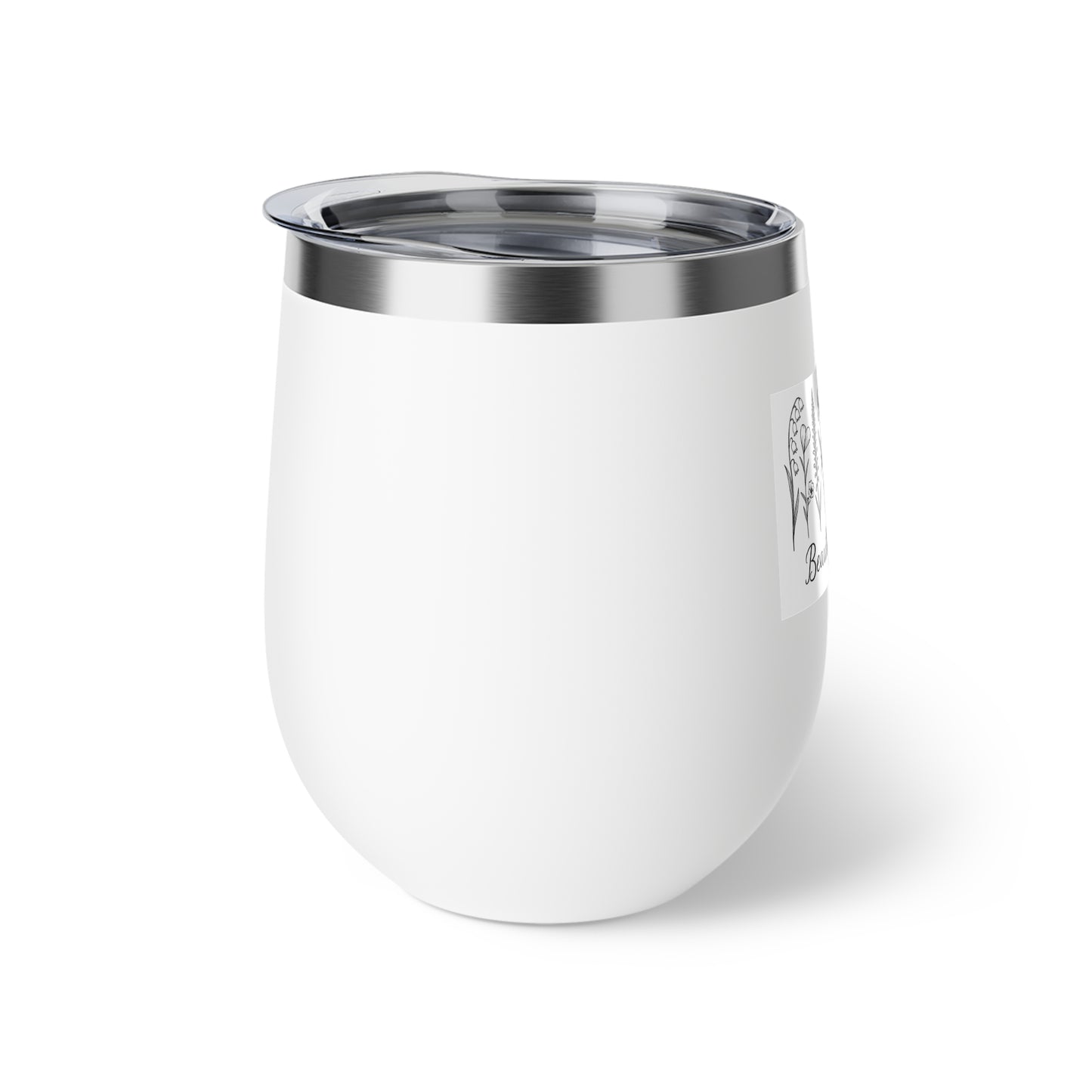 Beautifully Wild Insulated Cup, Floral Travel Tumbler, Eco-Friendly Mug, Gift for Gardener, Nature Lover's Drinkware