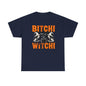 Bitchi Witchi Halloween Shirt, Funny Tee for Witch Lovers, Spooky Gift, Casual Everyday Wear