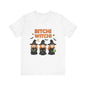 Bitchi Witchi Unisex Tee, Halloween T-Shirt, Funny Witch Shirt, Casual Witchy Vibe, Halloween Costume, Gift for Witches