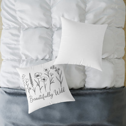 Beautifully Wild Floral Pillow