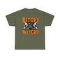 Bitchi Witchi Halloween Shirt, Funny Tee for Witch Lovers, Spooky Gift, Casual Everyday Wear