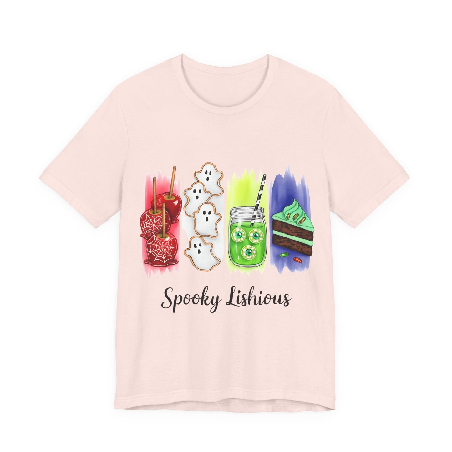 Spooky Lishious Unisex Tee, Halloween Shirt, Funny Tee, Seasonal Apparel, Party Wear, Gift Idea