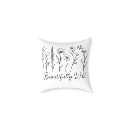Beautifully Wild Floral Pillow