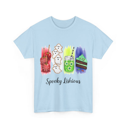 Spooky Lishious Unisex Heavy Cotton Tee | Halloween Fun Shirt, Festive Graphic Tee, Fall Apparel, Ghosts & Treats Design, Gift for [...]