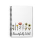 Beautifully Wild Floral Spiral Notebook - Perfect for Journaling, Note-taking, Gifts, School Supplies, and Nature Lovers