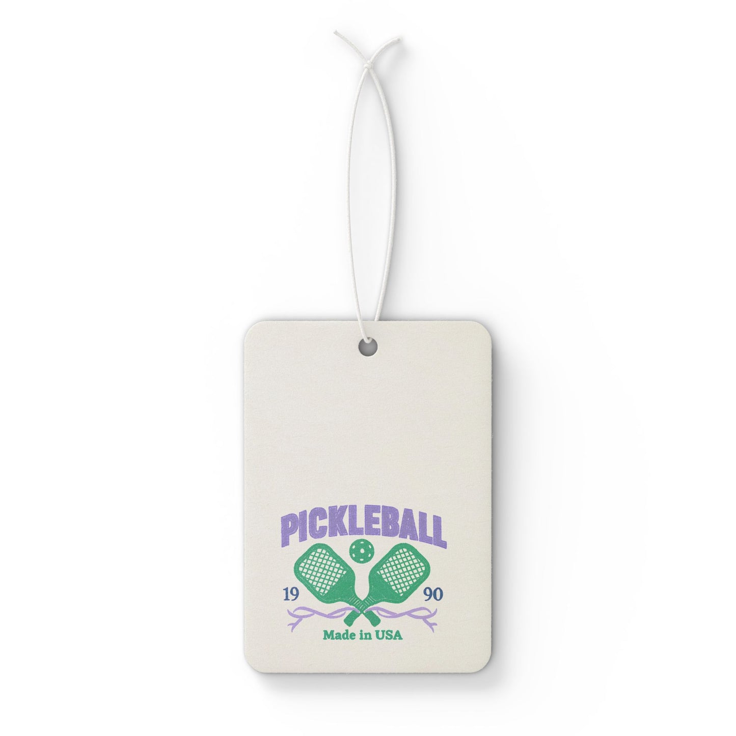 Pickleball Car Air Freshener, Fun Sports Gift, Home Aroma Diffuser, Unique Car Decoration, Sports Lover Accessory