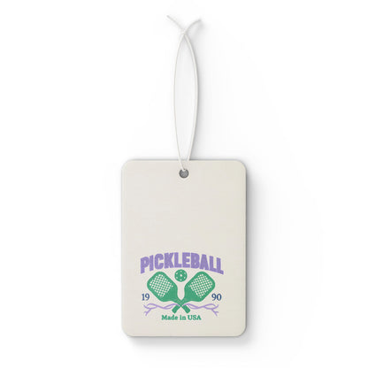 Pickleball Car Air Freshener, Fun Sports Gift, Home Aroma Diffuser, Unique Car Decoration, Sports Lover Accessory