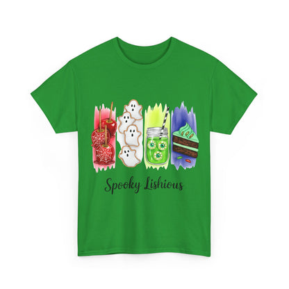 Spooky Lishious Unisex Heavy Cotton Tee | Halloween Fun Shirt, Festive Graphic Tee, Fall Apparel, Ghosts & Treats Design, Gift for [...]