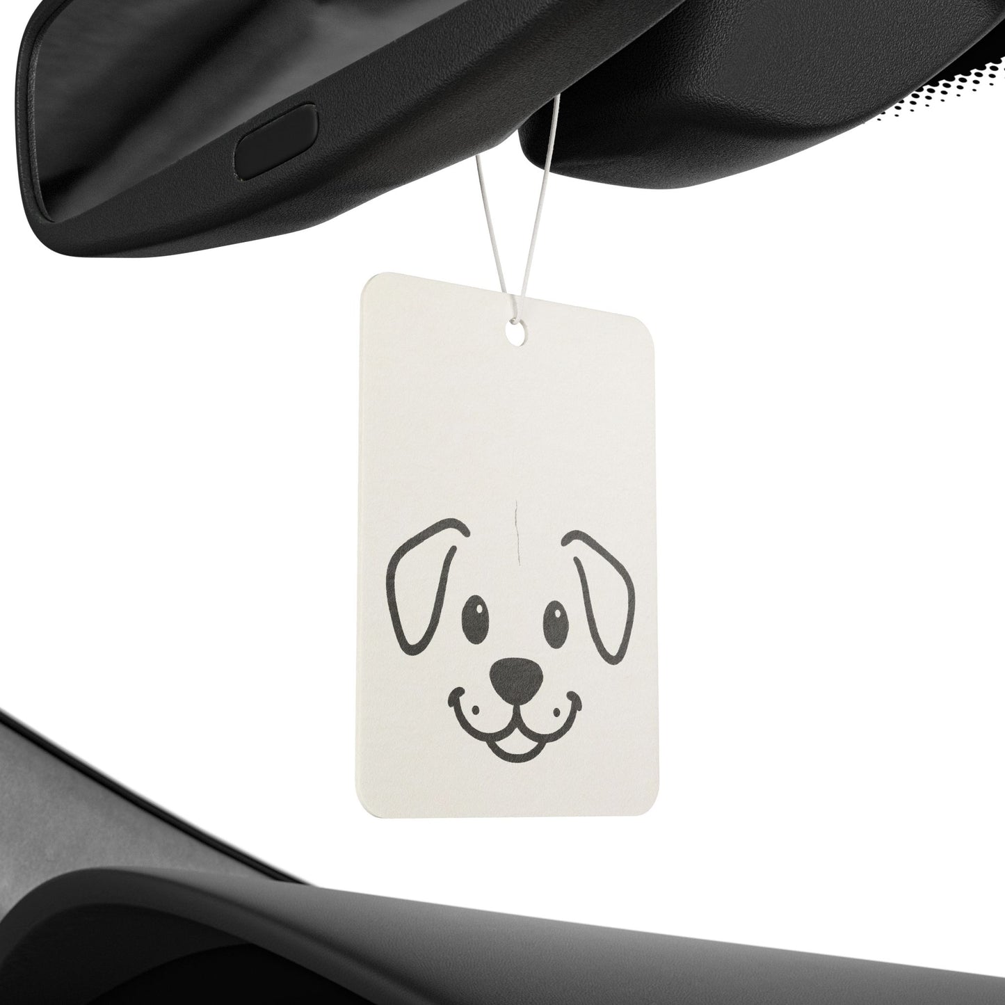 Cute Dog Car Air Freshener, Dog Lover Gift, Pet Scent Sac, Car Accessories, Paw Print Décor