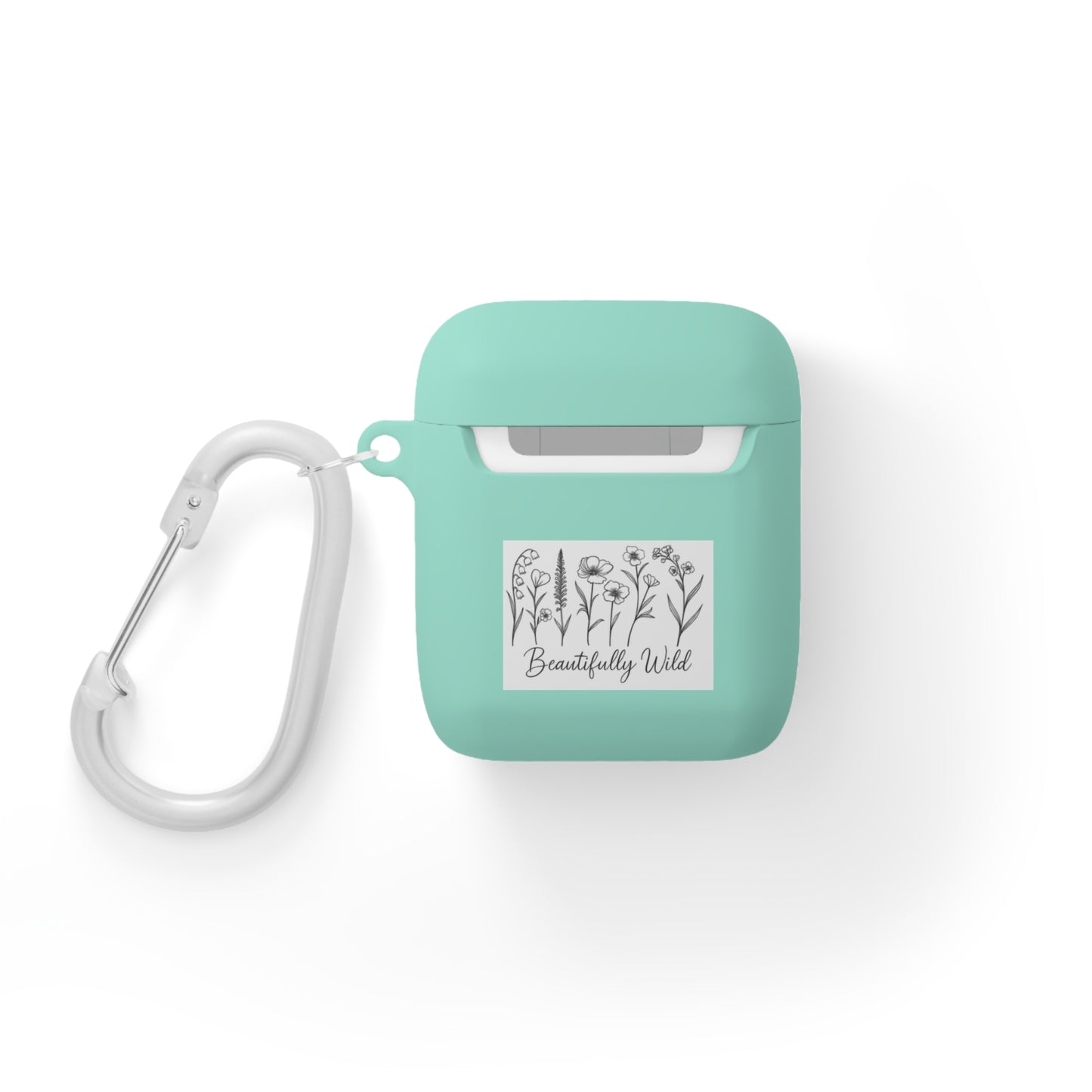 Beautifully Wild AirPods Case Cover | Floral Design | Gift for Music Lovers | Accessory for Nature Lovers | Stylish Protection